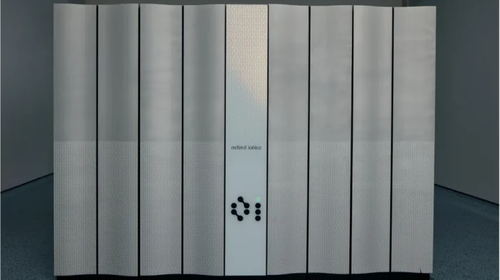 Imagem computador quântico desenvolvido para o Reino Unido