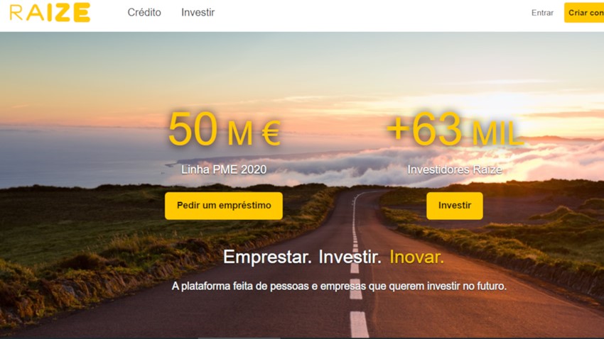 RAIZE – Plataforma de financiamento colaborativo