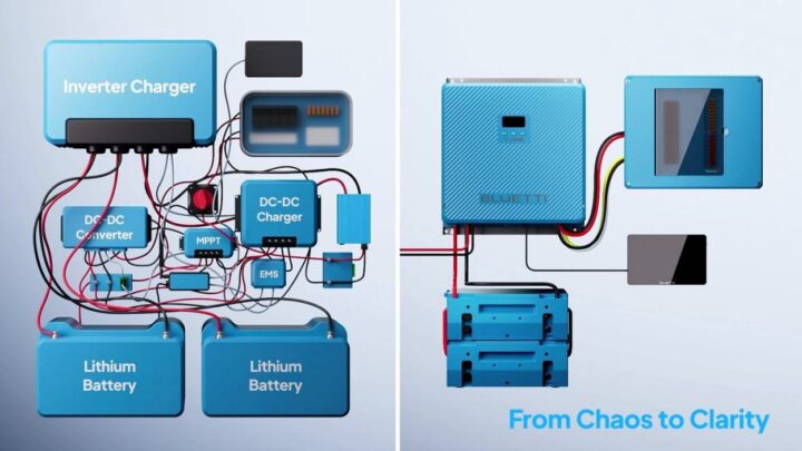 BLUETTI RVSolar 48V Power System: energia integrada para autocaravanas e barcos