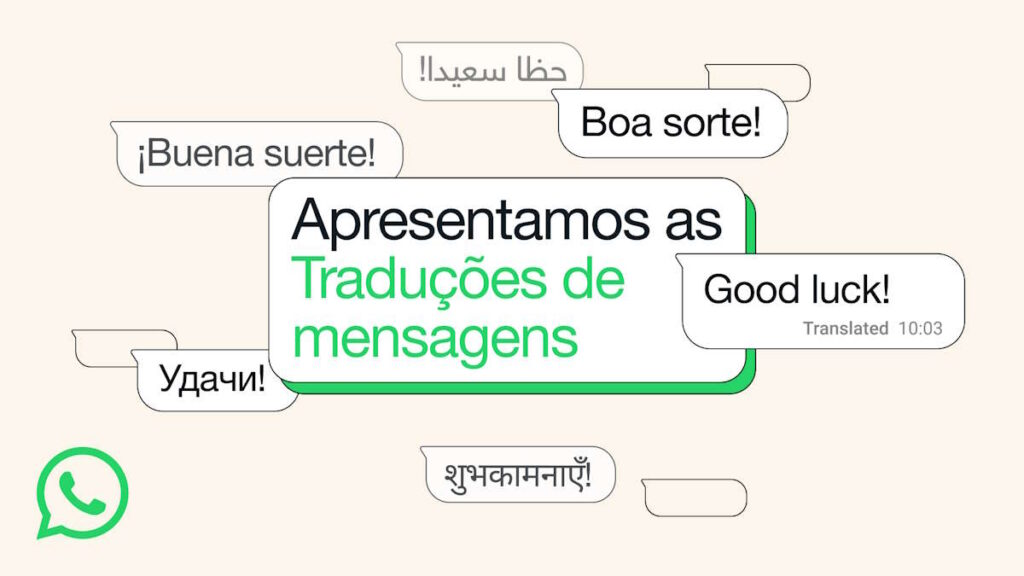 WhatsApp traduzir conversas Android iOS