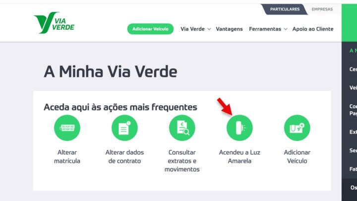 Passou nas portagens e acender uma luz amarela? Saiba o que é...