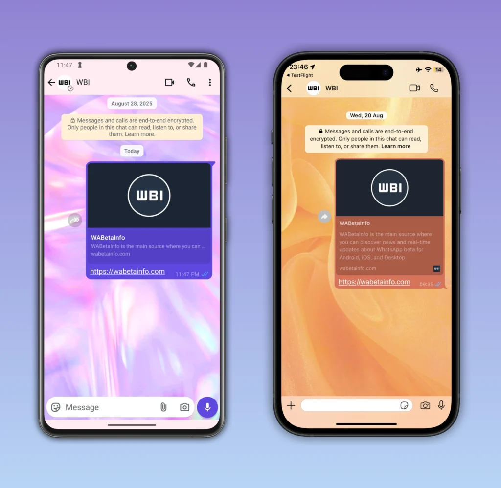 WhatsApp indicadores leitura azuis mensagens